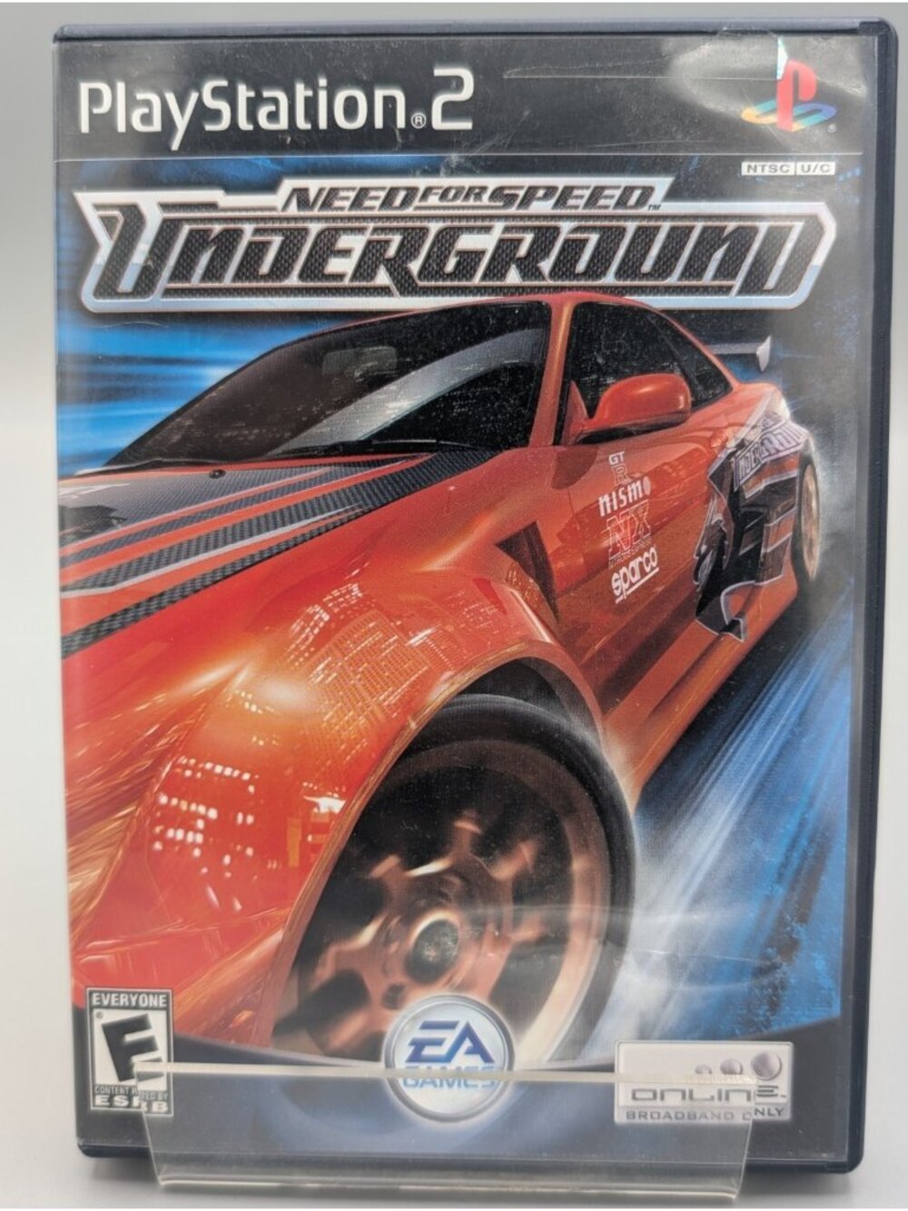 Need for Speed: Underground, Sony PlayStation 2 PS2 2003, No Manual Tested
